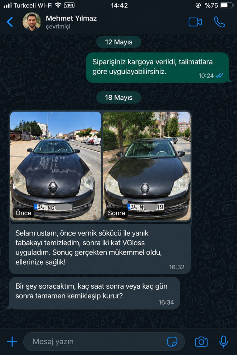 Uygulama sonrası geri bildirim